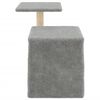 vidaXL Arbre &agrave; chat avec griffoirs en sisal gris clair 50,5 cm
