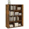 vidaXL Buffet Ch&ecirc;ne fum&eacute; 80x30x106 cm Bois d'ing&eacute;nierie