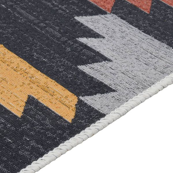 vidaXL Tapis Multicolore 100x300 cm Coton