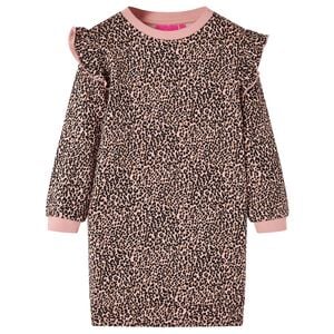 vidaXL Robe sweatshirt pour enfants rose moyen 92