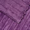vidaXL Couvertures &agrave; jeter 6 pcs Violet 240 x 220 cm Toison