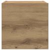 vidaXL Unites TV Montage mural 4 pcs Ch&ecirc;ne artisanal Bois d'ing&eacute;nierie