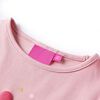 T-shirt enfants &agrave; manches longues rose clair 128