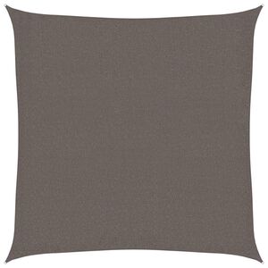 vidaXL Voile de parasol PEHD Carr&eacute; 2 x 2 m Anthracite