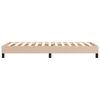 vidaXL Cadre de lit cappuccino 100x200 cm similicuir