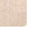 vidaXL Tapis Imprim&eacute; Cr&egrave;me 150 x 100 cm Polyester et PVC