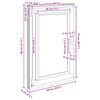 vidaXL Fen&ecirc;tre de sous-sol&laquo;&nbsp;RISOR&nbsp;&raquo; 60&nbsp;x&nbsp;80&nbsp;cm oscillo-battante DIN gauche anthracite