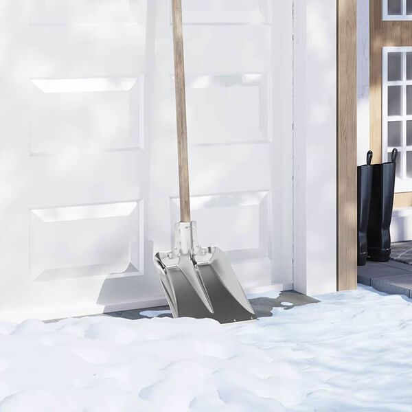 vidaXL T&ecirc;te de pelle 4 pcs Argent 43 x 32,5 cm Aluminium