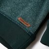 Sweatshirt &agrave; capuche pour enfants vert fonc&eacute; 140