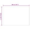 vidaXL Tapis en Fourrure Synth&eacute;tique de Lapin Olite Gris 140 x 200 cm