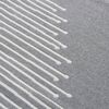 vidaXL Tapis Gris fonc&eacute; 100x200 cm Coton