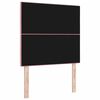vidaXL T&ecirc;te de lit avec t&ecirc;te de lit Rose 80 cm Cuir synth&eacute;tique