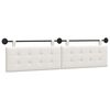 vidaXL T&ecirc;te de lit suspendue Montage mural Simili cuir