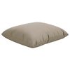 vidaXL Coussins décoratifs lot de 4 taupe 50x50 cm tissu