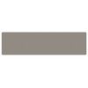 vidaXL Tapis de couloir aspect sisal argent&eacute; 80x300 cm