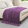 vidaXL Jet&eacute; Violet 200 x 150 cm Toison