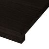 vidaXL Marches d'escalier 16 pcs marron fonc&eacute; 70x30x2 cm ch&ecirc;ne massif
