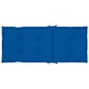 vidaXL Chaises inclinables de jardin et coussins lot de 6 Teck solide
