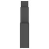vidaXL &Eacute;tag&egrave;re murale cube Gris 80x15x78,5 cm Bois d&rsquo;ing&eacute;nierie