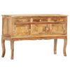 vidaXL Buffet 110x35x75 cm Bois massif de manguier