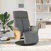 vidaXL Fauteuil de massage inclinable Gris fonc&eacute; 79 x 87 x 104,5 cm