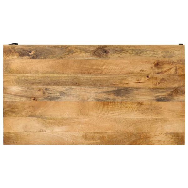 vidaXL Table basse 100x55x35 cm bois de manguier massif
