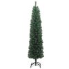 vidaXL Sapin de No&euml;l artificiel Vert 210 cm PVC et acier et plastique
