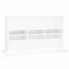 vidaXL Support pour aquarium blanc 101x41x58 cm bois d'ing&eacute;nierie