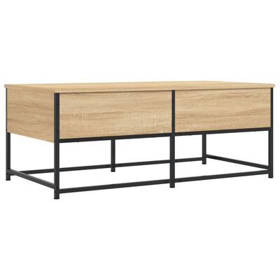 vidaXL Table basse chêne sonoma 100x51x40 cm bois d'ingénierie