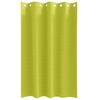 vidaXL Rideaux occultants avec anneaux 2 pcs Vert 175 x 140 cm