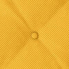vidaXL Coussin de Dos Jaune clair 160 x 50 cm Tissu en velours c&ocirc;tel&eacute;