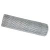 vidaXL Cl&ocirc;ture hexagonale 0,6 x 10 m Acier galvanis&eacute; Argent&eacute;