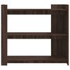 vidaXL Table console ch&ecirc;ne marron 100x35x90 cm bois d'ing&eacute;nierie