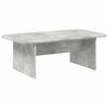 vidaXL Table basse Gris b&eacute;ton 93 x 53 x 33 cm Bois d'ing&eacute;nierie