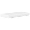 vidaXL Lit avec matelas Hvar bleu 100x200 cm tissu