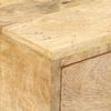 vidaXL Table console 120x50x78 cm Bois de manguier massif