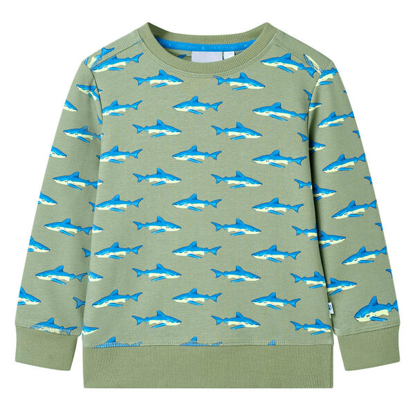 Sweatshirt pour enfants kaki clair 92