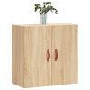 vidaXL Armoire murale ch&ecirc;ne sonoma 60x31x60 cm bois d'ing&eacute;nierie