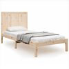 vidaXL Cadre de lit sans matelas 90x190 cm bois de pin massif