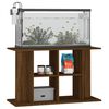 vidaXL Support d'aquarium ch&ecirc;ne marron 100x40x60 cm bois d'ing&eacute;nierie