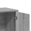 vidaXL Buffet sonoma gris 60x31x70 cm bois d'ing&eacute;nierie
