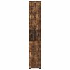vidaXL Ensemble d'armoire de salle de bain TULUM Ch&ecirc;ne fum&eacute;