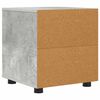 vidaXL Cabinet de salle de bain Gris b&eacute;ton 40,5 x 40 x 44 cm