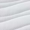 vidaXL Surmatelas Blanc 90 x 190 cm Tissu en Tricot