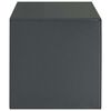 vidaXL Coffre-fort num&eacute;rique Gris fonc&eacute; 31 x 20 x 20 cm Acier