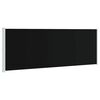 vidaXL Auvent lat&eacute;ral r&eacute;tractable de patio 220x614 cm Noir