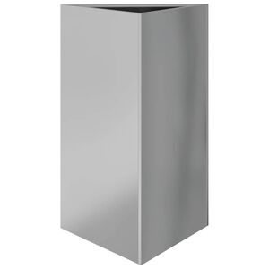 vidaXL Jardini&egrave;re triangulaire 50x43x75 cm acier galvanis&eacute;