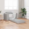 vidaXL Canap&eacute;-Lit Gris nuage 98 x 71 x 83 cm tissu