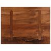 vidaXL Dessus de table 70x60x2,5 cm rectangulaire bois massif r&eacute;cup&eacute;r&eacute;