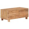 vidaXL Table basse 90x50x40 cm Bois de manguier massif